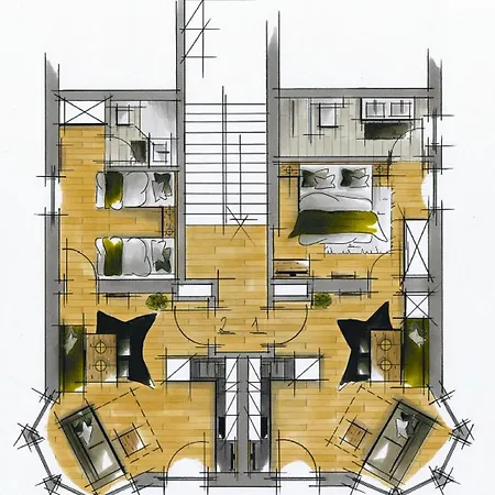 アパート Haus Schoenblick *